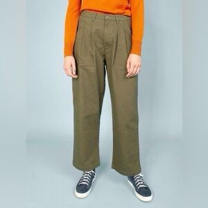 L.F. Markey Classic Slacks- Olive Green Women's Trousers